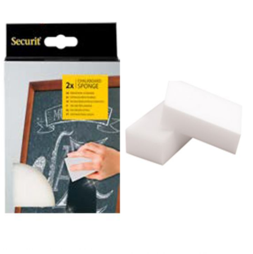 Pack 2 Esponjas Espuma Melamina 2.5X6X10.5Cm Securit        