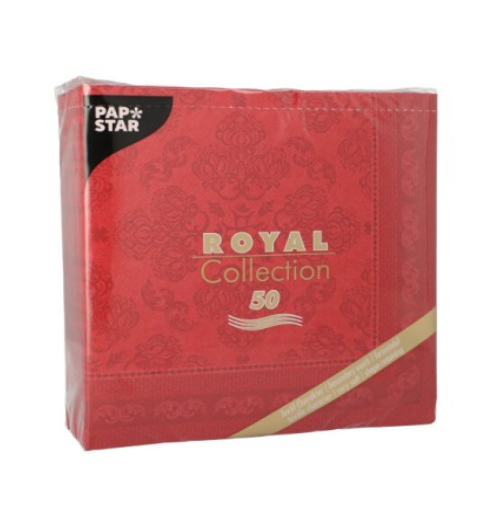 Guardanapos Royal Collection 40X 40Cm Arabesque 50 Unid.    