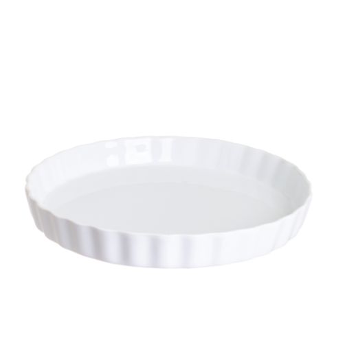 Tarteira Porcelana De Forno 24X3,5Cm Gourmet                