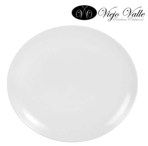 Prato Apresentacao Branco Ø32X2.5Cm Infinity Viejo Valle    