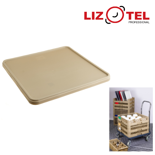 Tampa Para Cesto Maquina Lavar Pp 50,5X50,5X2,6Cm           