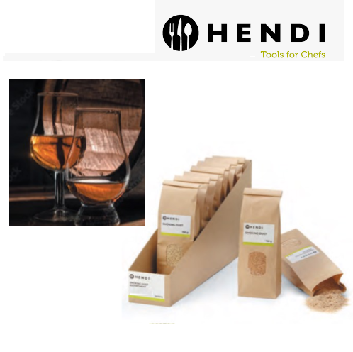 Aparas De Madeira Para Defumar Whisky 700 Gramas Hendi      