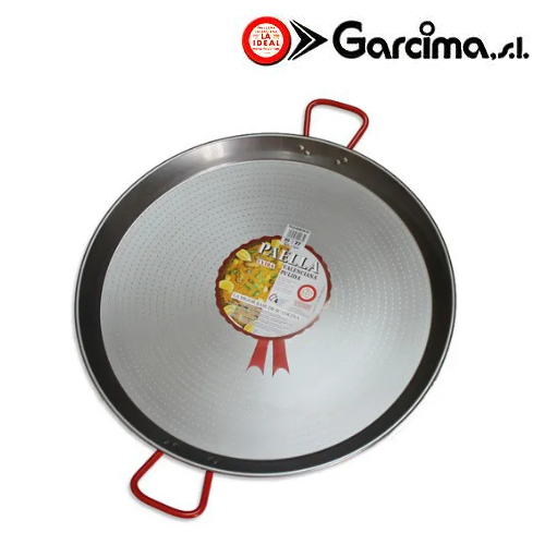 Paelheira Ferro Polido 70Cm 10070 P/25 Doses Garcima        