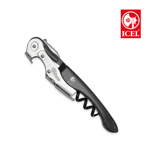 Saca-Rolhas 2 Etapas Milano 12Cm Icel                       