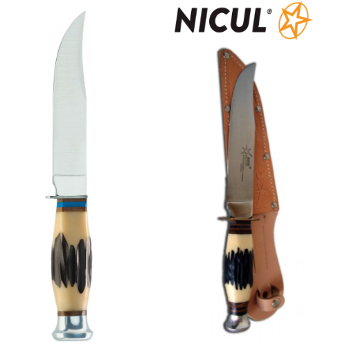 Faca De Mato Aço Polido 20Cm  Nicul                         