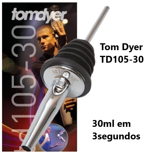 12 Vertedores Tom Dyer Td105-30  30Ml/3 Segundos Beaumont   