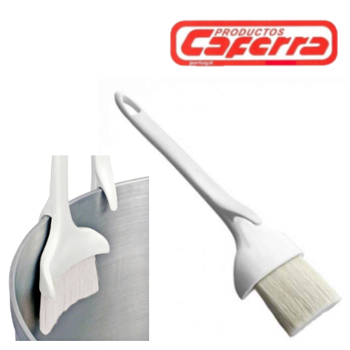 Pincel Past. Concavo C/Suporte Lat. Cerda Nylon  6X24,5Cm   