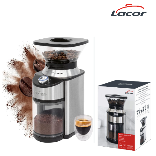 Moinho De Cafe Eletrico Kaldi 200W Lacor                    