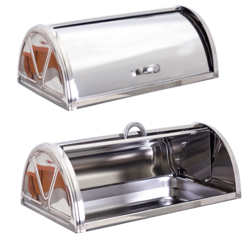 Tampa Basculante Inox Gn 1/1  63,5X33,5X16,5Cm              