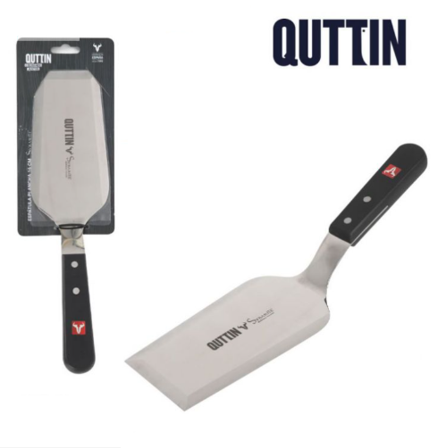 Espatula Curva Inox P/Chapa De Grelhar Sybarite 16Cm Quttin 