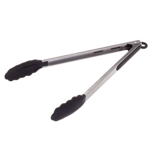 Pinça Churrasco Inox/ Silicone 35Cm                         