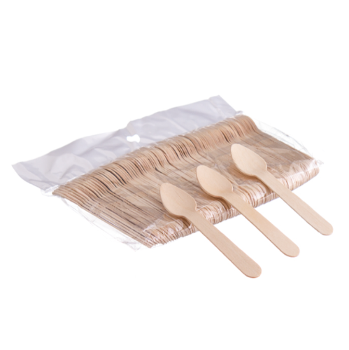 Colher Café Madeira 9,6Cm Pack 100                          