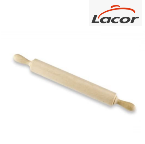Rolo Para Massa Madeira  Faia  50X3Cm  Lacor                