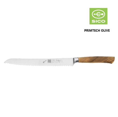 Faca Para Pão 22Cm Primtech Olive Sico                      
