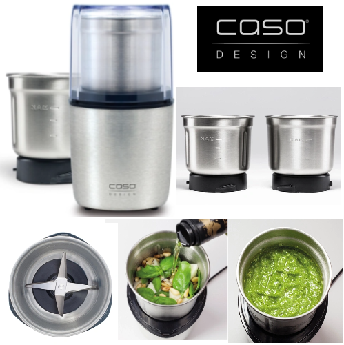 Moinho Inox Caso Coffee &amp; Kitchen Flavour 200W Caso         