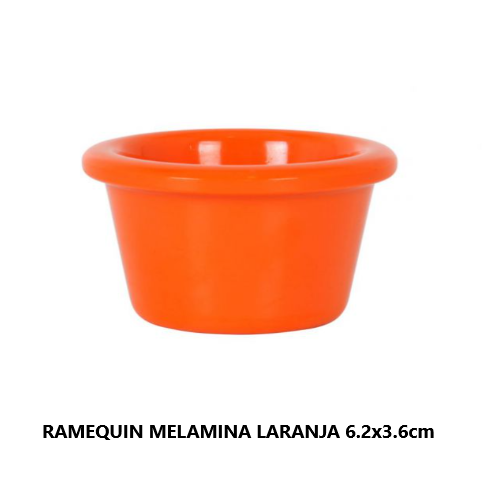 Ramequin Melamina Laranja 6.2X3.6Cm Unid, Viejo Valle       