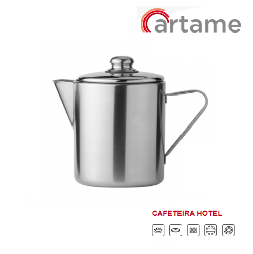 Cafeteira Inox C/Fundo Termico 4L 18X18Cm Artame            