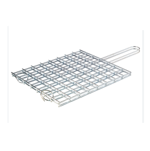 Grelha Para Sardinhas Quadriculada Zincada Nº4 32X23Cm      