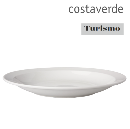 Prato Redondo Sopa Turismo Nº2 Branco 22Cm Costa Verde      