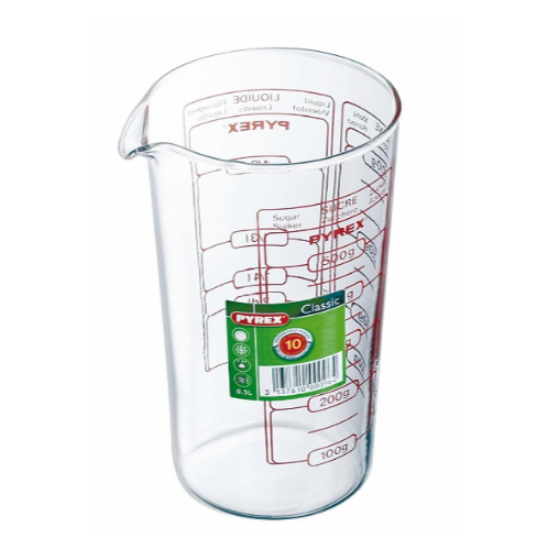 Copo Medidor Vidro 50Cl 888 10X10X17Cm C&amp;E  Pyrex           