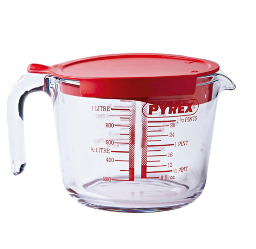 Jarra Medidor Com Tampa C&amp;E  Pyrex 1 Lt                     