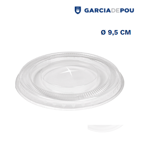 Tampas Planas Com Cruz Ø 9,5Cm 50 Unid. Garcia              