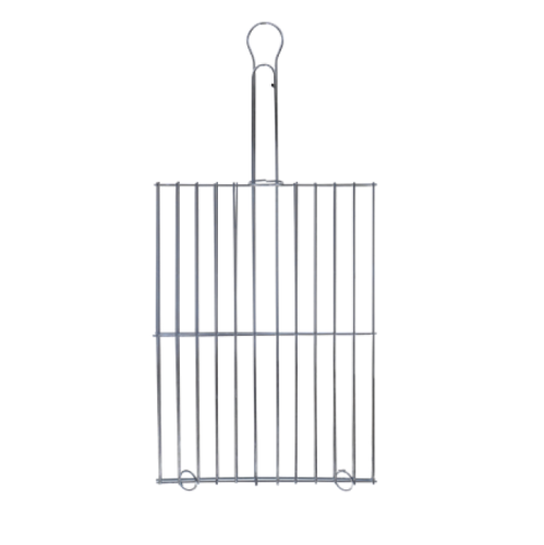 Grelha Dupla  Inox  Peixe/Carne Articulada 30X40Cm          