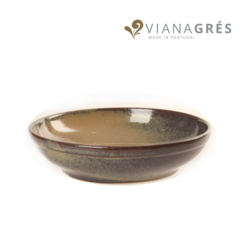 Saladeira Grês Organic Castanho 23X5.5Cm Vianagres          