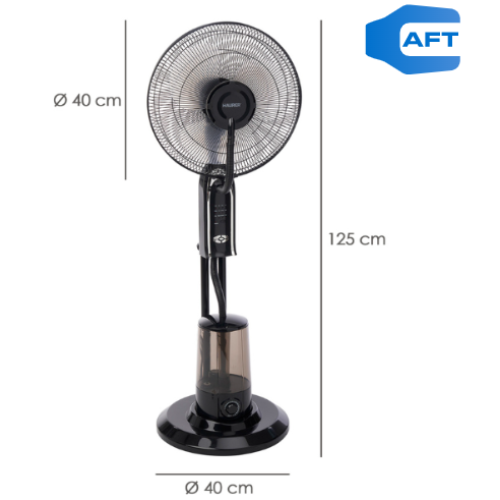 Ventoinha De Chão C/Nebulizador 75W 40X1250Mm Aft           