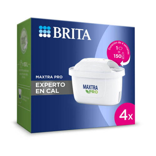 Pack 4 Maxtra Pro Experto Cal-4 Meses 1050823 Brita         