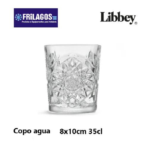 Copo Agua Hobstar 35Cl 8X10Cm  Libbey                       