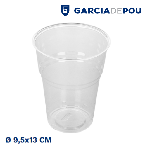 Copo Transp. Pla Compostável 575Ml Ø 9,5X13Cm 50 Unid.      