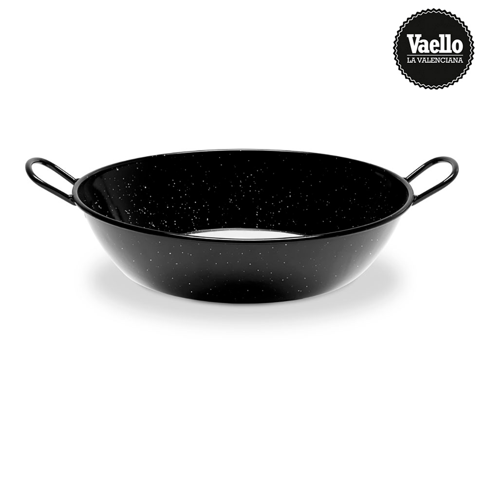 Frigideira Funda Esmaltada Asas Para Indução Ø32Cm Vaello   