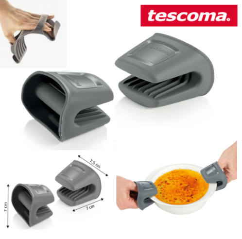 Conjunto 2 Pegas Grandchef Silicone Resist. 230ºc Tescoma   