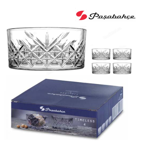 Timeless Taça Sobremesa 22,5Cl Ø9X5,4Cm Pack 4 Pasabahce    