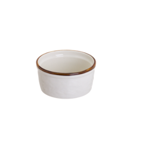 Ramequim Porcelana Canela 10Cl Ø8X4,2Cm                     