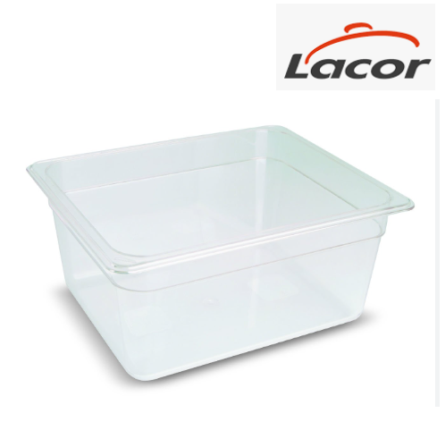 Conteiner Policarbonato Gn 1/2 265X325X150Mm 9.9Lt Lacor    
