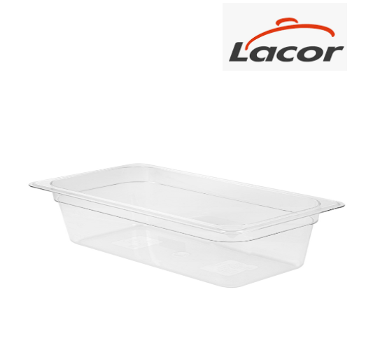 Conteiner Policarbonato Gn 1/3 176X325X65Mm 2,5Lt Lacor     