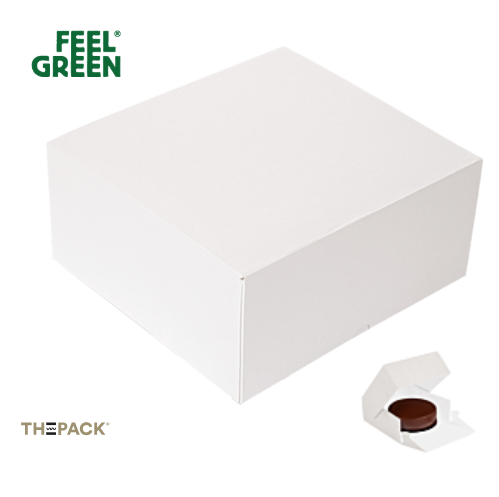 Caixa Cartão Branco Sem Janela 17X14X11,5Cm  50 Unid        