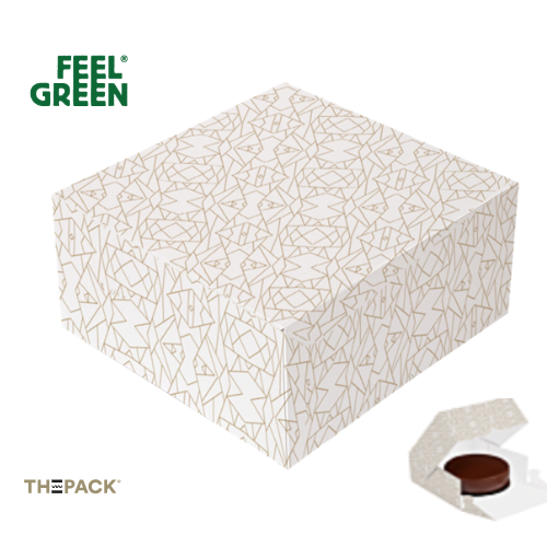 Caixa Cartão Branco Deco Sem Janela 17X14X11,5Cm  50 Unid   