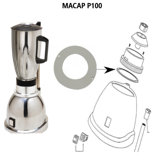Junta De Suporte De Motor P100 C0007F310 Macap              
