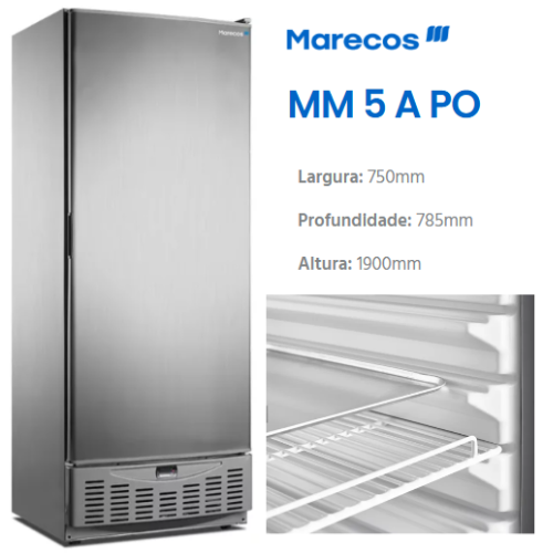 Armario Frio Positivo Mm5 A Po 750X785X1900Mm Olitrem       