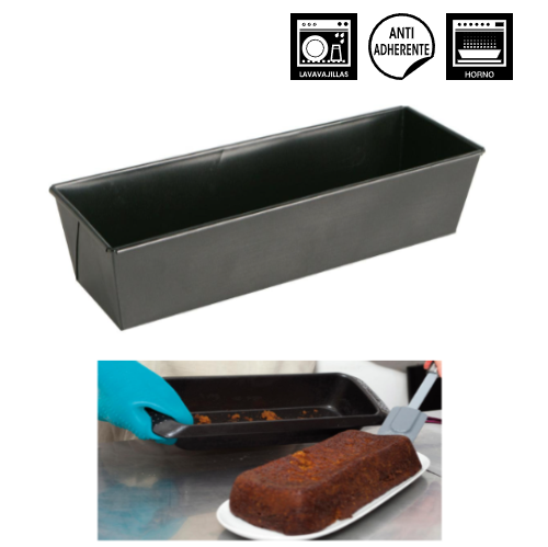 Forma Cake  Ferro 31X12X8Cm  Sweet Grey Quid                