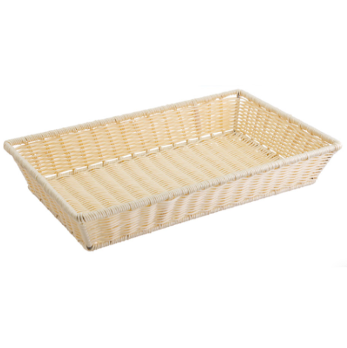 Cesto Gn 1/1 Pp Natural 52,5X32,5X8Cm                       