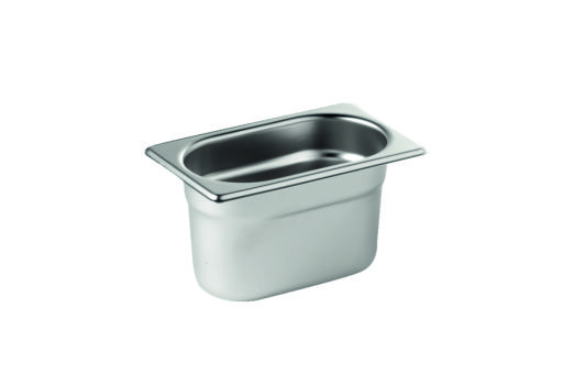 Conteiner Inox Gn 1/9X65Mm 0.5 Lt Aço 304                   