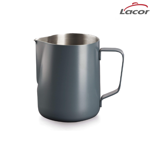 Leiteira Inox De Cor Cinza 350Ml Lacor                      