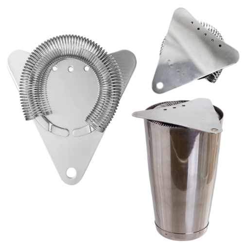 Coador Cocktail Triangular Inox 10,7X11,5Cm                 