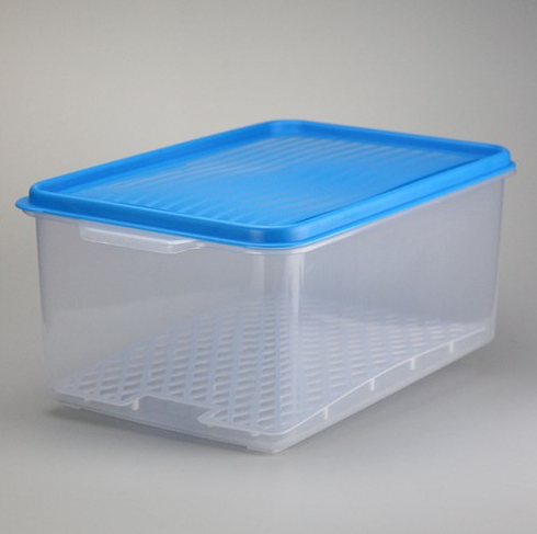 Box Prestige 40_Azul C/Rede Interior 7 Lts 300X195X145Mm    