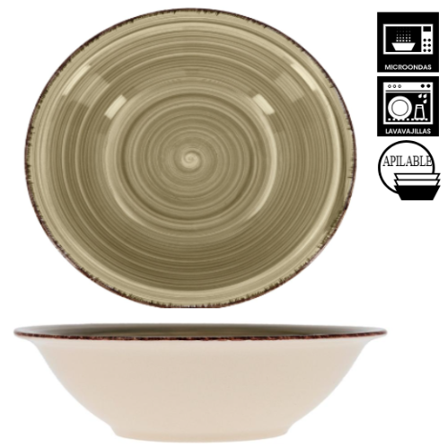 Saladeira 23Cm Natura Vita Ceramica Grés Qd                 
