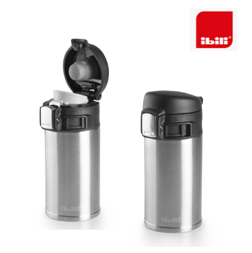 Termo Trip Mini 150Ml Tampa Com Sistema De Bloqueio  Ibili  